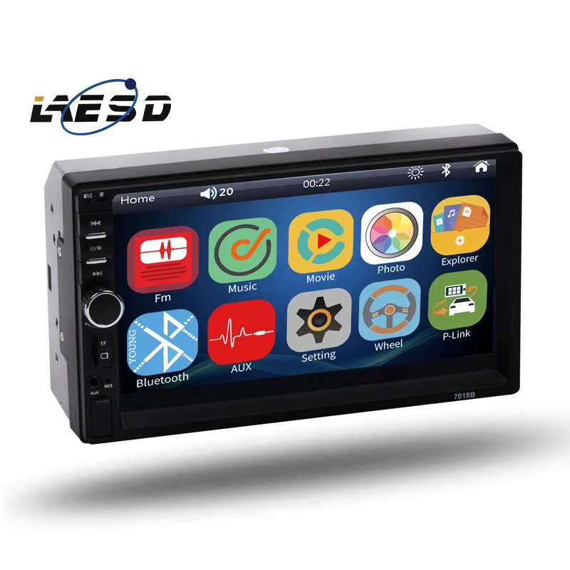 Factory Offer 7 Inch Touch Screen Double DIN Music Player, 2 Din Video Stereo, Autoradio Car MP5 Player 7018B
Factory Offer 7 Inch Touch Screen Double DIN Music Player, 2 Din Video Stereo, Autoradio Car MP5 Player 7018B