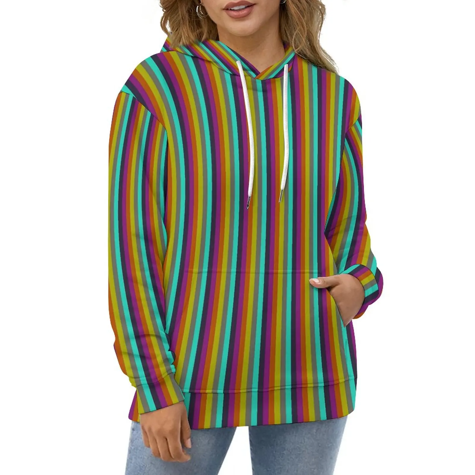 Rainbow Striped Hoodies Colorful Print Street Wear Casual Hoodie Long Sleeve Cool Graphic Hooded Sweatshirts Gift Idea 
Rainbow Striped Hoodies Colorful Print Street Wear Casual Hoodie Long Sleeve Cool Graphic Hooded Sweatshirts Gift Idea