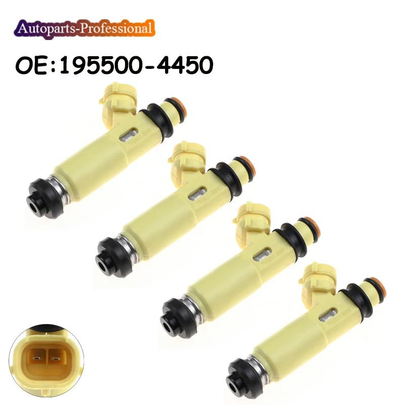 

4 Pcs/lot Car Auto accessorie High Quality Fuel Injector For Mazda MX5 RX8 1955004450 195500-4450 N3H313250A
