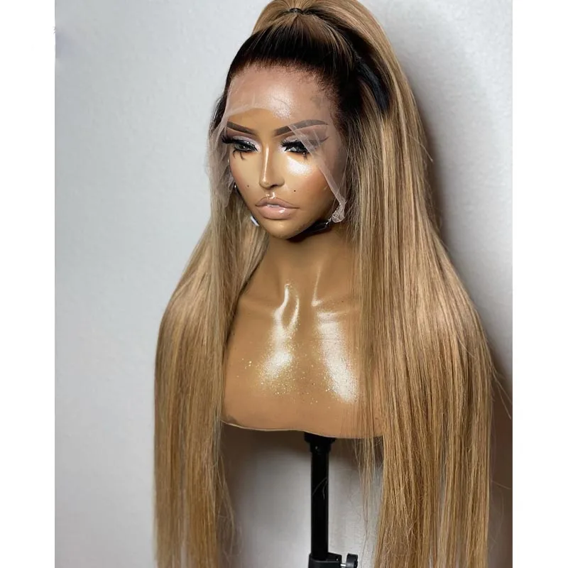 Ombre Honey Blonde Straight Long Soft Human Hair Full Lace Front With 4X4Silk Base Top Wig For Black Women Babyhair Preplucked
Ombre Honey Blonde Straight Long Soft Human Hair Full Lace Front With 4X4Silk Base Top Wig For Black Women Babyhair Preplucked