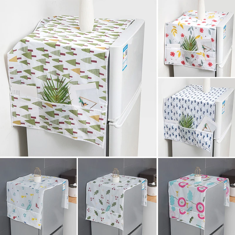 Household Refrigerator Anti-dust Cloth Cover Multifunctional Hanging Storage Bag for Washing Machine Top Covers Home Textile
Household Refrigerator Anti-dust Cloth Cover Multifunctional Hanging Storage Bag for Washing Machine Top Covers Home Textile