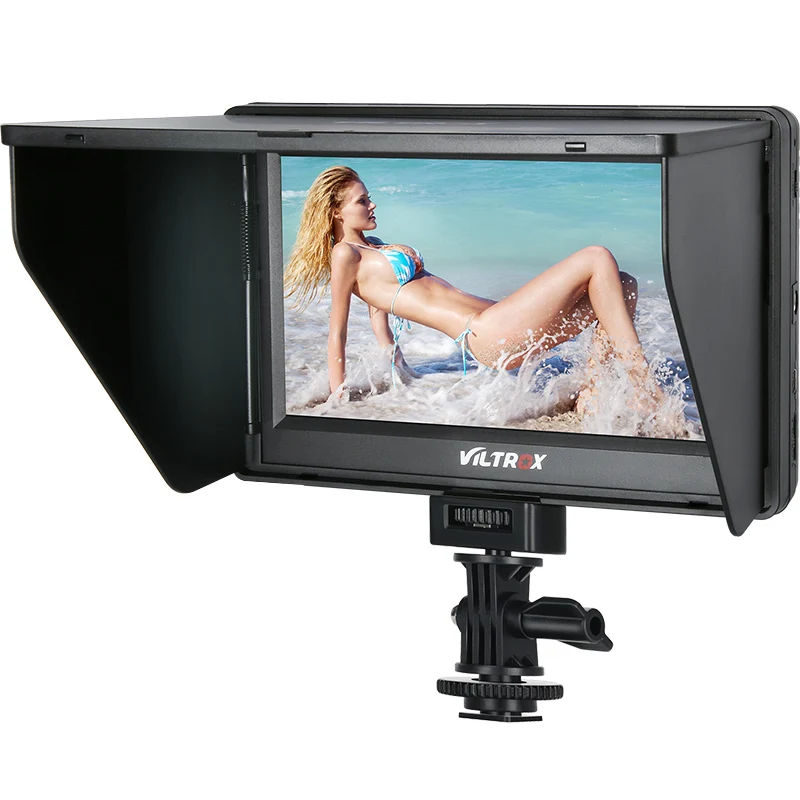 Viltrox DC-70 II 7-дюймовый полевой монитор для камеры DSLR, ЖК-дисплей, видеопомощник 4K HDMI-совместимый HD AV вход для камеры
Viltrox DC-70 II 7-дюймовый полевой монитор для камеры DSLR, ЖК-дисплей, видеопомощник 4K HDMI-совместимый HD AV вход для камеры