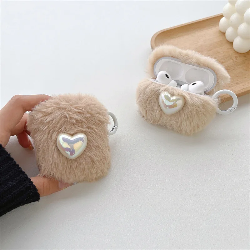 Fashion Simplicity Plush Love Bluetooth Headset Cover For Airpods 1 2 3 Pro Pro2 Airpods Case
Fashion Simplicity Plush Love Bluetooth Headset Cover For Airpods 1 2 3 Pro Pro2 Airpods Case