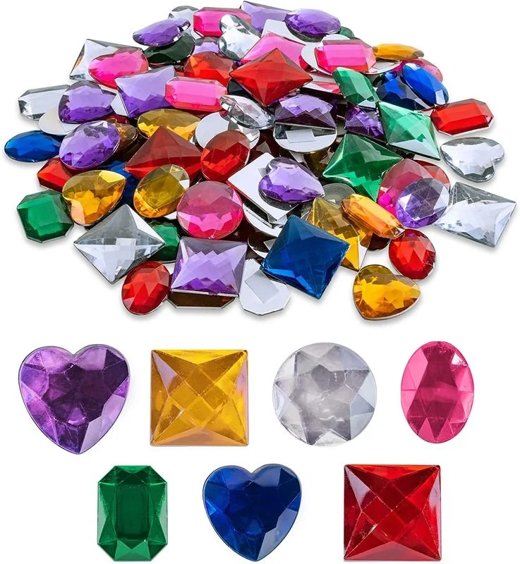 50pcs Assorted Slef-adhesive Heart Star Round Shaped Jewel Gems for Themed Party Decoration Accessory Children Activities Crafts
50pcs Assorted Slef-adhesive Heart Star Round Shaped Jewel Gems for Themed Party Decoration Accessory Children Activities Crafts