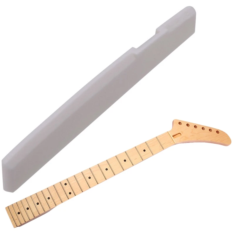 72mm Bone Saddle for 6 String Acoustic Guitar Accessory & 22 Fret Maple Banana Electric Guitar Neck Dot Inlay
72mm Bone Saddle for 6 String Acoustic Guitar Accessory & 22 Fret Maple Banana Electric Guitar Neck Dot Inlay