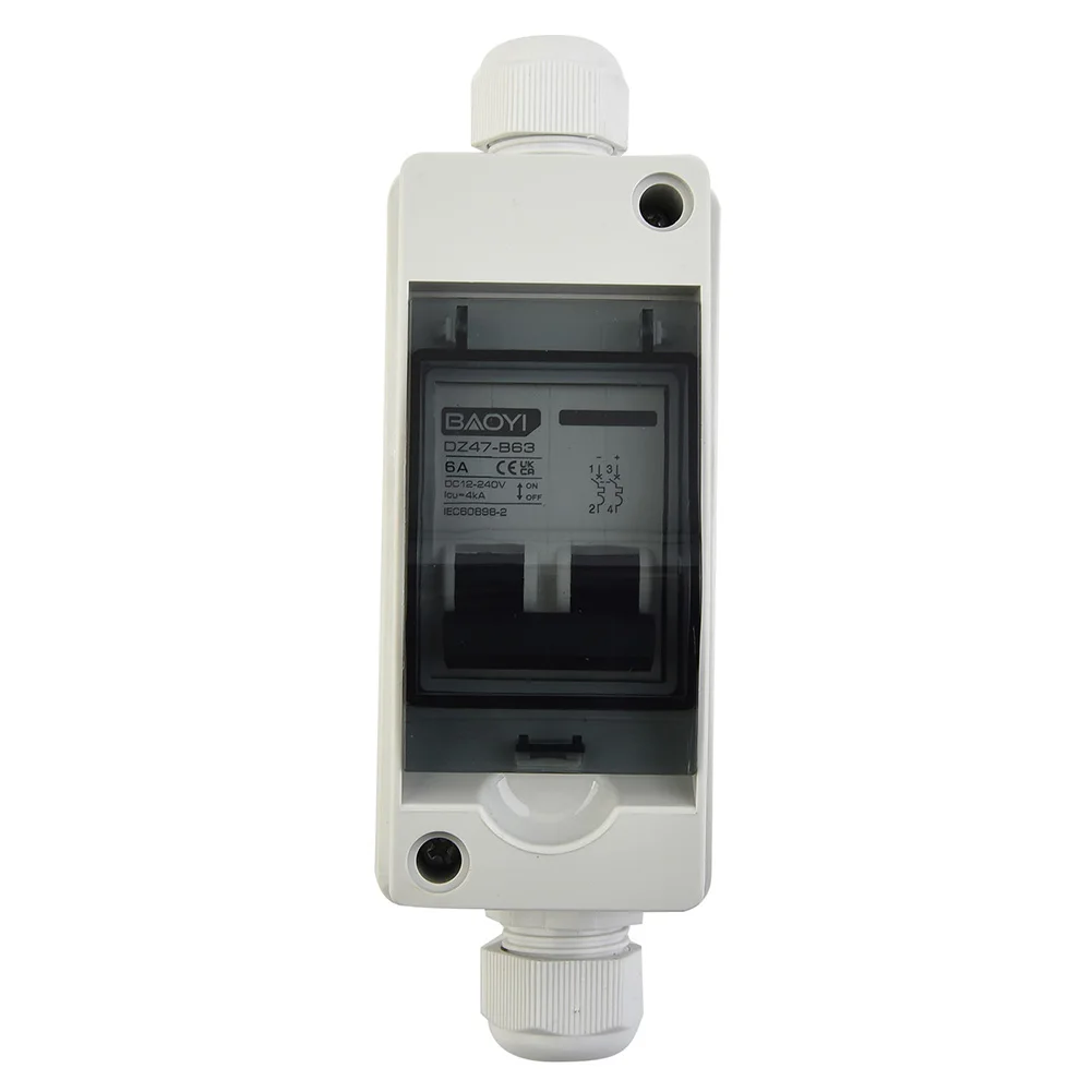 Solar Circuit Breaker PV Isolator Switch DC/AC 30A IP65 Disconnect Circuit Breaker For Solar Panels 6A10A16A20A25A32A40A50A63A
Solar Circuit Breaker PV Isolator Switch DC/AC 30A IP65 Disconnect Circuit Breaker For Solar Panels 6A10A16A20A25A32A40A50A63A