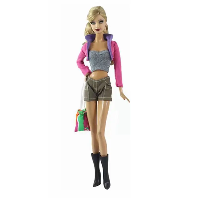 1/6 BJD Dollhouse Accessories For Barbie Doll Clothes Hot Pink Coat Tank Crop Tops Shorts Bag 11.5" Dolls Outfits Set Kids Toys
1/6 BJD Dollhouse Accessories For Barbie Doll Clothes Hot Pink Coat Tank Crop Tops Shorts Bag 11.5" Dolls Outfits Set Kids Toys