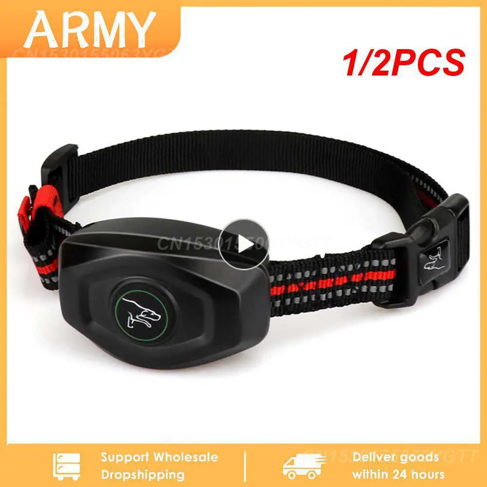 1/2PCS Dog Training Collar Remote Control Electric Shock Automatic Anti-Bark Collar w/3 Training Modes Beep Vibration Shock
1/2PCS Dog Training Collar Remote Control Electric Shock Automatic Anti-Bark Collar w/3 Training Modes Beep Vibration Shock