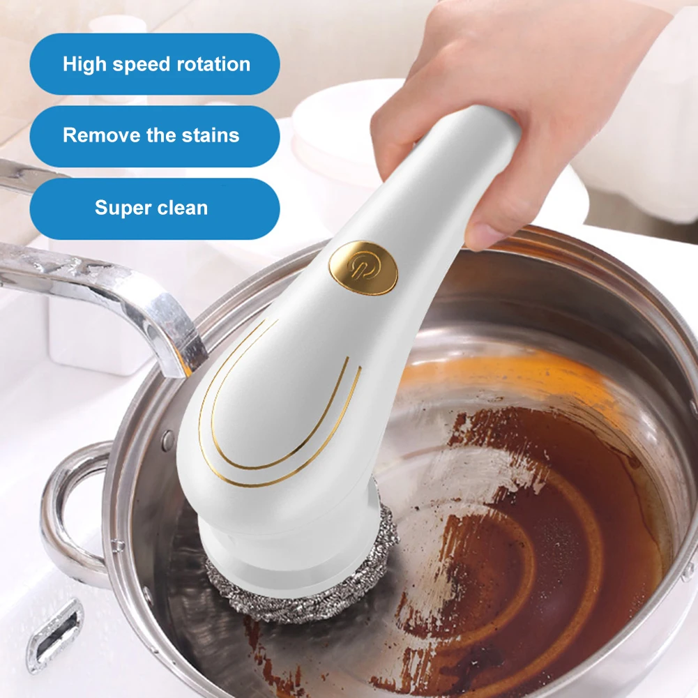 Electric Wireless Cleaning Brush 5 In 1 Handheld Automatic Bathtub Brush USB Rechargeable Bathroom Sink Toilet Tub Cleaning Tool
Electric Wireless Cleaning Brush 5 In 1 Handheld Automatic Bathtub Brush USB Rechargeable Bathroom Sink Toilet Tub Cleaning Tool