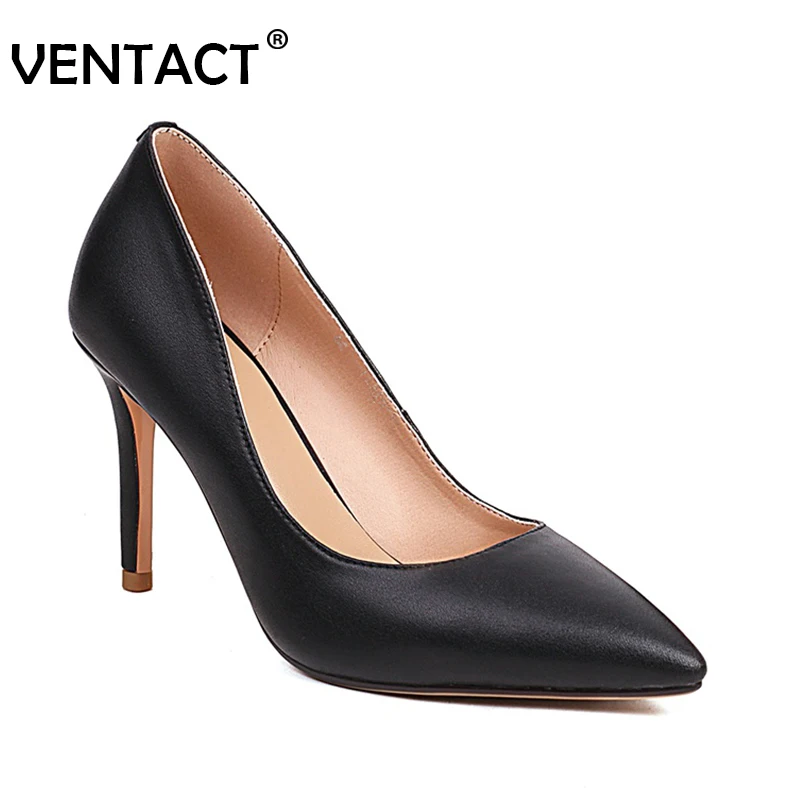 VENTACT Size 34-43 Women Real Leather Pumps Shoes 2022 Thin High Heels Slip On Shallow Ins Office Lady Daily Female Footwear
VENTACT Size 34-43 Women Real Leather Pumps Shoes 2022 Thin High Heels Slip On Shallow Ins Office Lady Daily Female Footwear