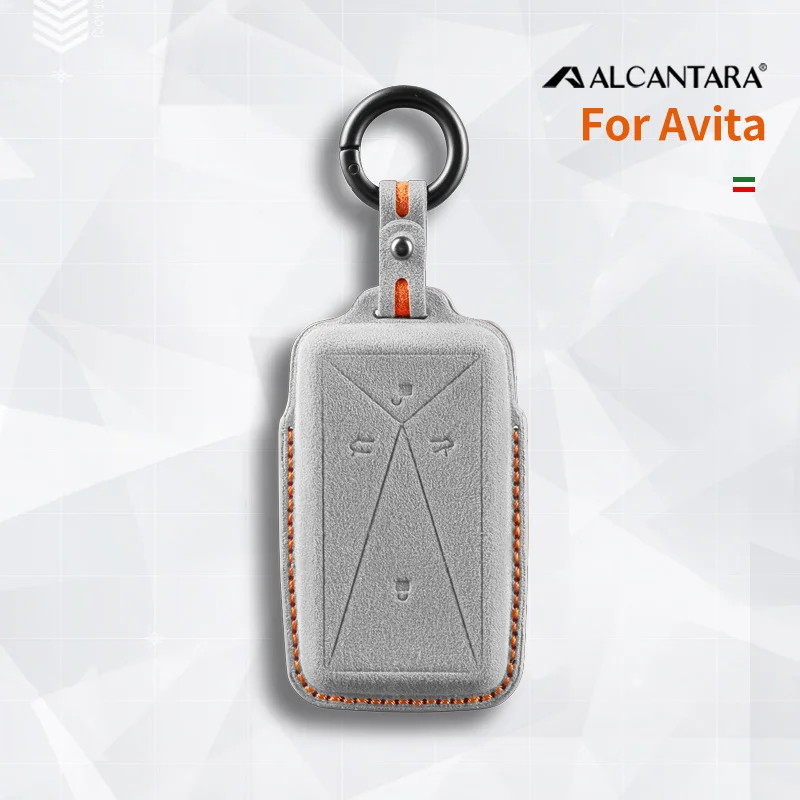 Alcantara Car Key Case Cover Holder Key Shell Buckle For Changan AVATR Car Modification Parts Accessories
Alcantara Car Key Case Cover Holder Key Shell Buckle For Changan AVATR Car Modification Parts Accessories