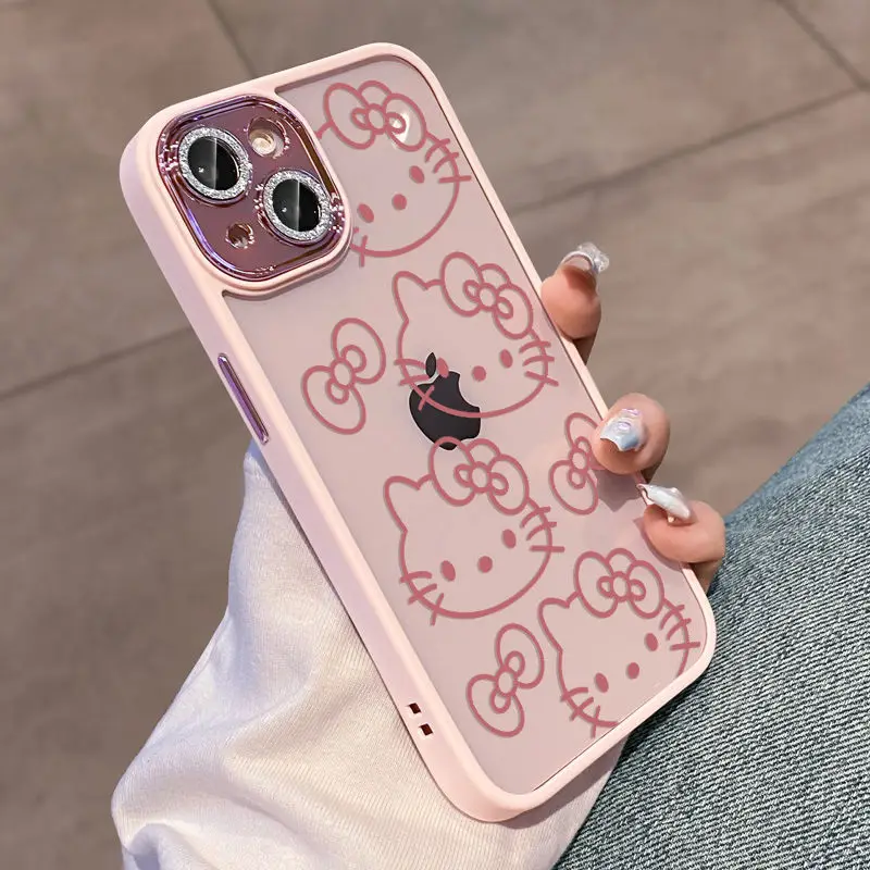 Sanrio Hello Kittys Cartoon Iphone Phone Case with Chain for Iphone 12 13 14 Case Pro Max Xr Max All-Inclusive Anti-Drop Gift
Sanrio Hello Kittys Cartoon Iphone Phone Case with Chain for Iphone 12 13 14 Case Pro Max Xr Max All-Inclusive Anti-Drop Gift