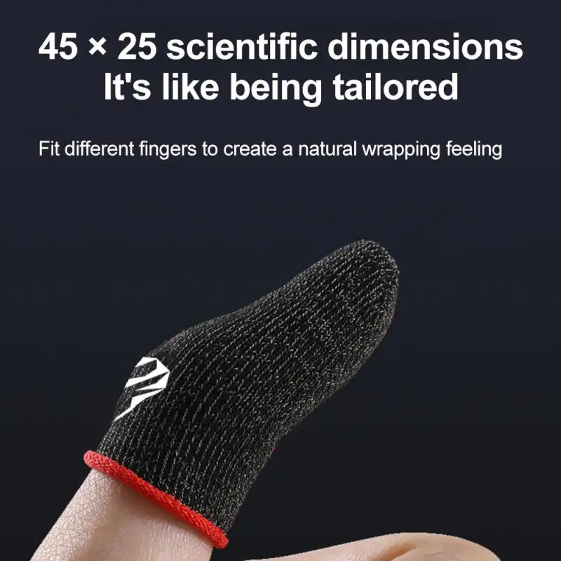 New 1Pair SuperConducting Electric Fibre 28 Knitted Gaming Finger Sleeve Breathable Fingertips For PUBG Mobile Games Finger Cots
New 1Pair SuperConducting Electric Fibre 28 Knitted Gaming Finger Sleeve Breathable Fingertips For PUBG Mobile Games Finger Cots