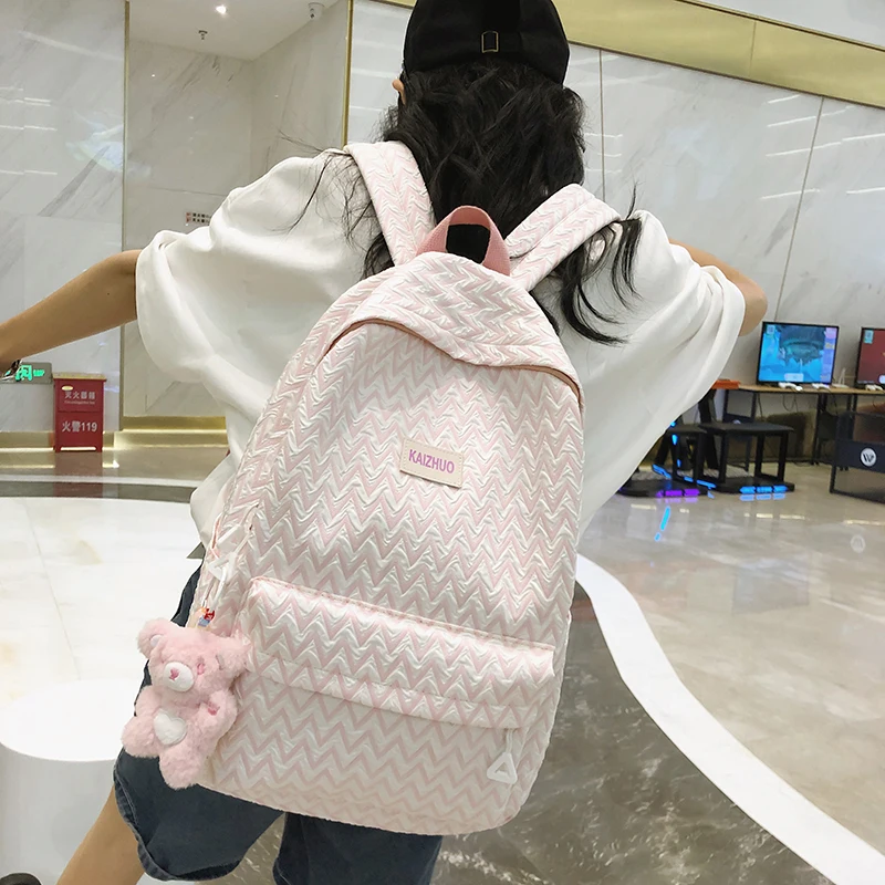 Nylon Women Backpack Trendy Design School Bag for Girls Waterproof Storage Backpacks Student Bookbags
Nylon Women Backpack Trendy Design School Bag for Girls Waterproof Storage Backpacks Student Bookbags