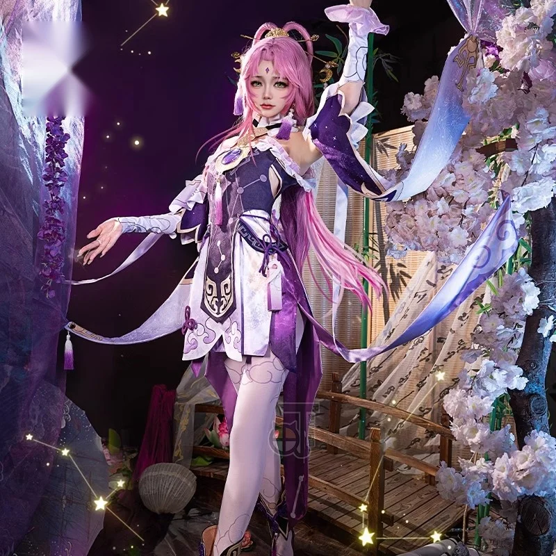 Anime Game Honkai Star Rail Fu Xuan Cosplay Suit Girls Lolita Dresses Pantyhose Ribbons Pendant Accessories Headpieces Comic Con
Anime Game Honkai Star Rail Fu Xuan Cosplay Suit Girls Lolita Dresses Pantyhose Ribbons Pendant Accessories Headpieces Comic Con