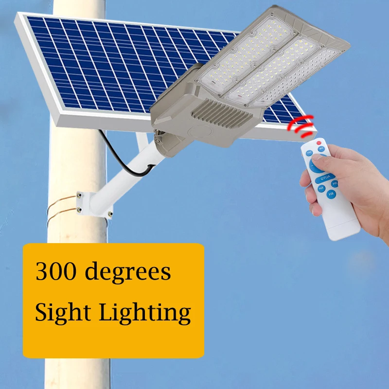 A2 1500 W LED Solar Road Lamp Street Lights Aluminium Wireless For Highway Part Garden Outside Sun Powered Lighting 18 Hours 
A2 1500 W LED Solar Road Lamp Street Lights Aluminium Wireless For Highway Part Garden Outside Sun Powered Lighting 18 Hours