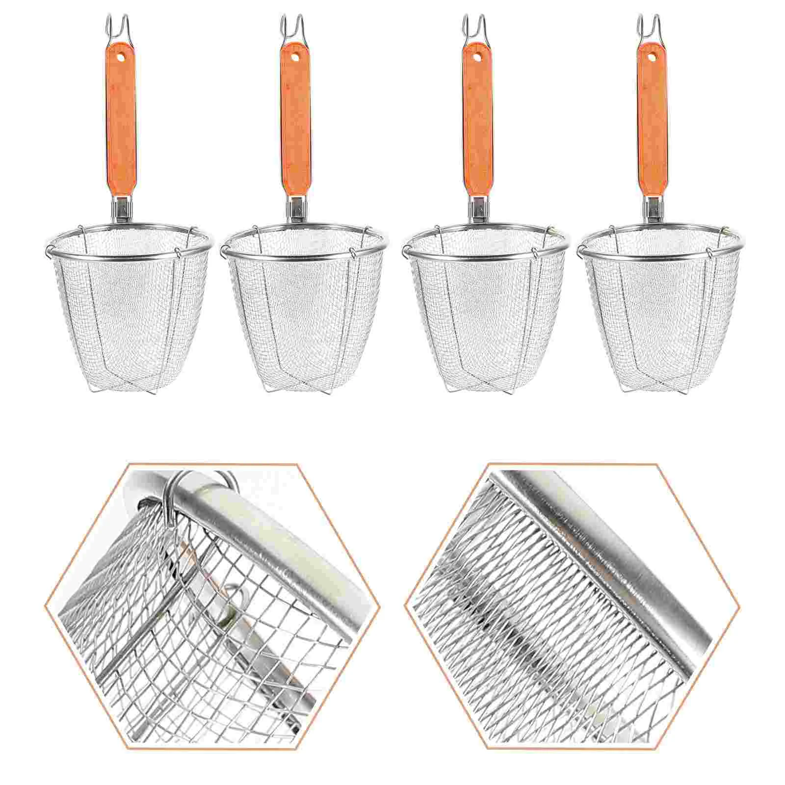 Strainer Basket Pasta Spoon Mesh Skimmer Colander Noodle Spider Stainless Steel Frying Spaghettihandle Ladle Kitchen
Strainer Basket Pasta Spoon Mesh Skimmer Colander Noodle Spider Stainless Steel Frying Spaghettihandle Ladle Kitchen