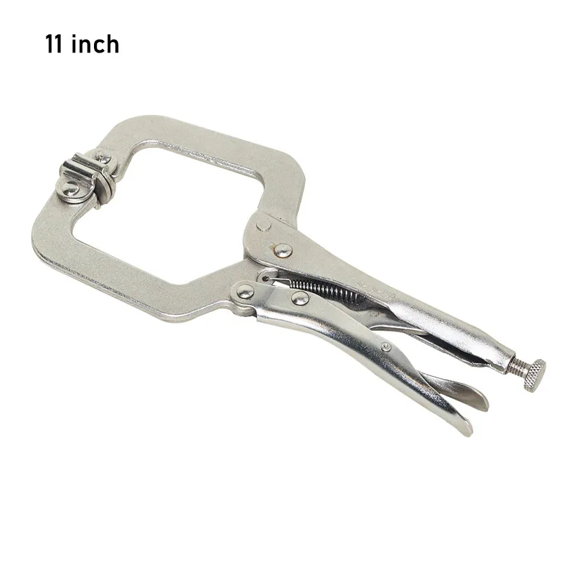 11inch Alloy Steel C Clamp Vise Grip Locking Welding Quick Pliers Pincers Tongs Forceps Wood Tenon Repair Tools
11inch Alloy Steel C Clamp Vise Grip Locking Welding Quick Pliers Pincers Tongs Forceps Wood Tenon Repair Tools