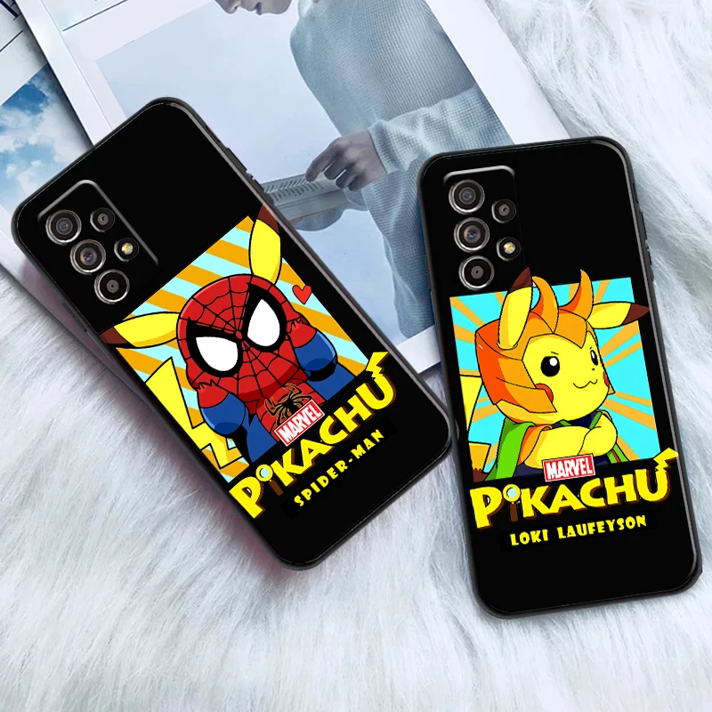 Чехол для телефона Pika Pokemon для Samsung S8 S9 Plus S10 S10E S20 S21 FE Lite Ultra Plus, черный чехол из жидкого силикона
Чехол для телефона Pika Pokemon для Samsung S8 S9 Plus S10 S10E S20 S21 FE Lite Ultra Plus, черный чехол из жидкого силикона