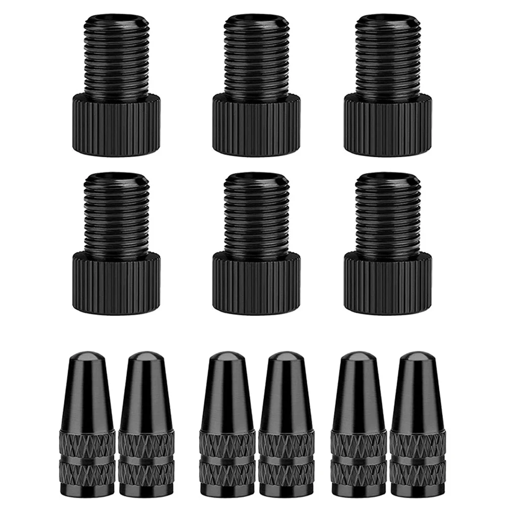 6PC Presta Valve Adaptors and Presta Tire Valve Cap Convert Presta to Schrader Adapter for Bike Inflate Tire Using Standard Pump
6PC Presta Valve Adaptors and Presta Tire Valve Cap Convert Presta to Schrader Adapter for Bike Inflate Tire Using Standard Pump
