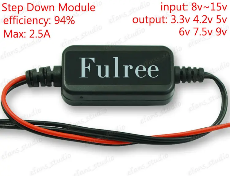 Fulree тонкий от 12 В до 3 4 2 в 5 6 9