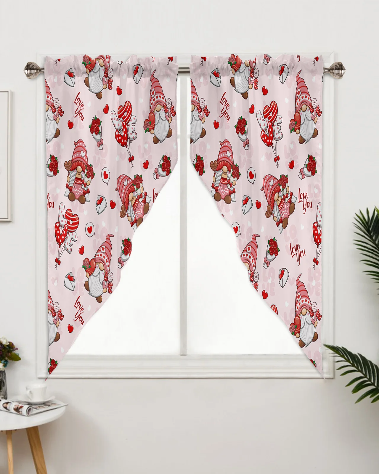 Треугольная занавеска с текстурой в виде гнома на День святого Валентина, украшение для дома, оконные процедуры для кухни, гостиной, балкона
Треугольная занавеска с текстурой в виде гнома на День святого Валентина, украшение для дома, оконные процедуры для кухни, гостиной, балкона