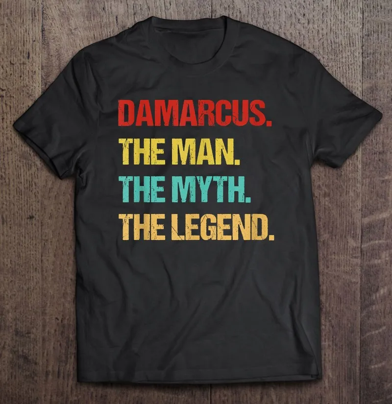 Мужская футболка Damarcus The Myth The Legend, Мужская футболка, мужские Графические футболки, эстетическая одежда, мужская одежда, футболка 
Мужская футболка Damarcus The Myth The Legend, Мужская футболка, мужские Графические футболки, эстетическая одежда, мужская одежда, футболка