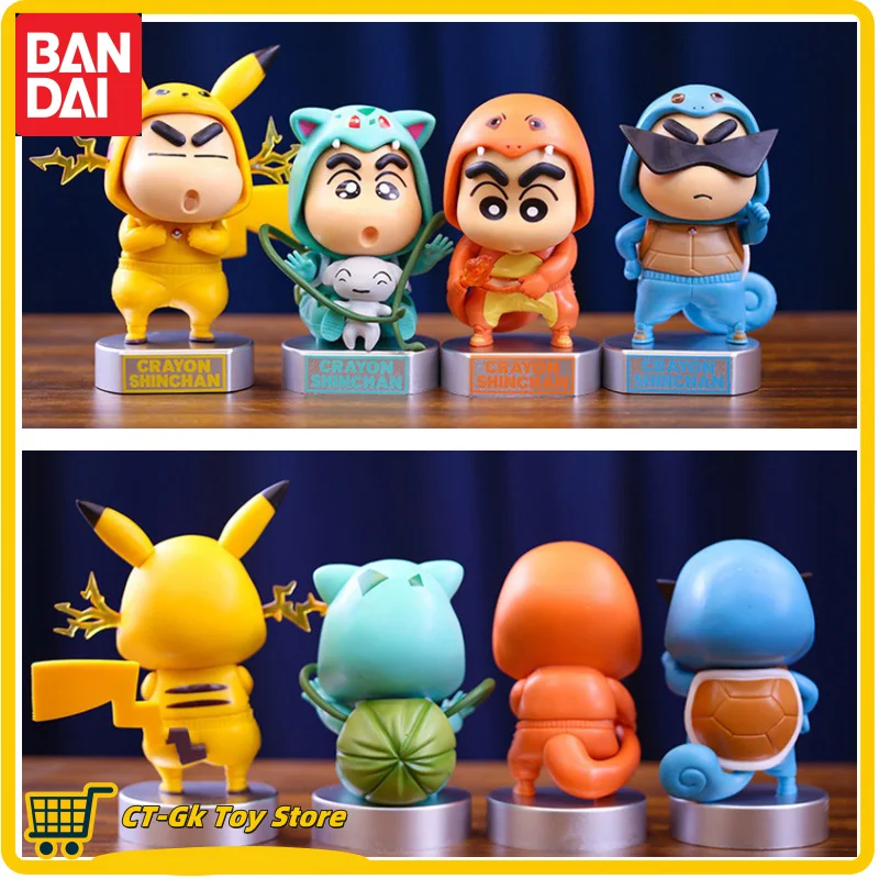 Экшн-фигурка Crayon Shin Chan фигурки персонажей Пикачу коллекционные украшения