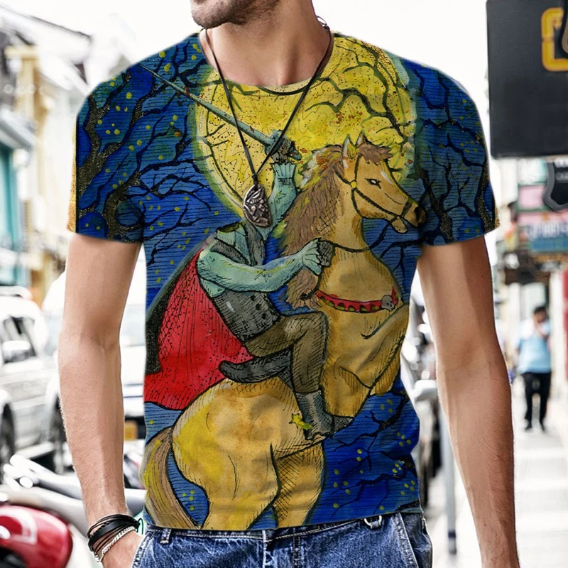 New 3d T -Shirt Tarot style series Fashion T -Shirt Men And Women T -Shirt Summer Casual Hip -Hop Street Clothing T -Shirt Tops
New 3d T -Shirt Tarot style series Fashion T -Shirt Men And Women T -Shirt Summer Casual Hip -Hop Street Clothing T -Shirt Tops