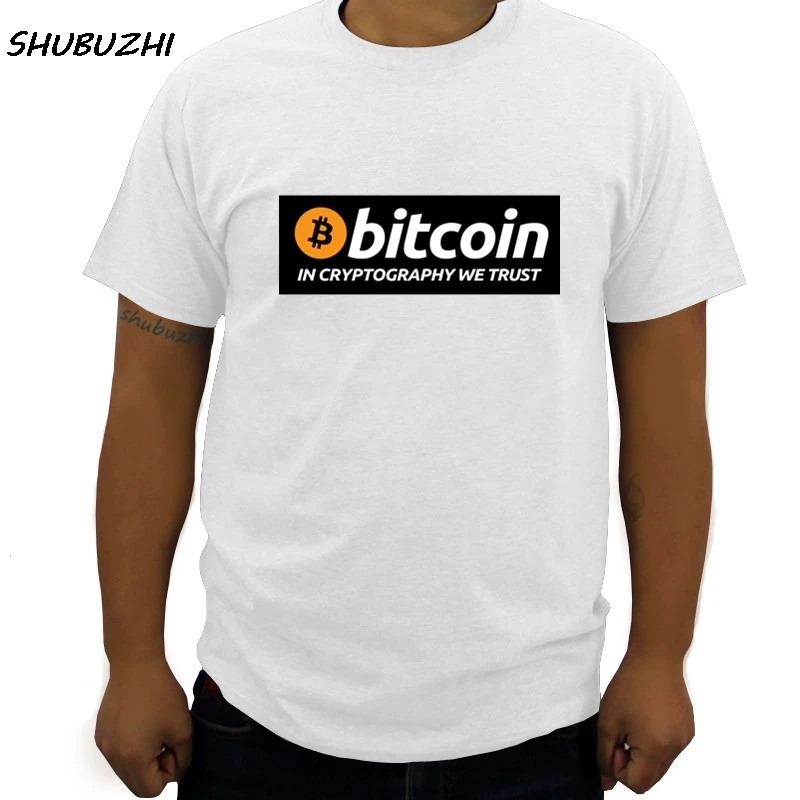 summer fashion brand men T Shirt Bitcoin In Cryptography We Trust Men's O Neck Short Sleeve cotton casual pattern print t-shirt 
summer fashion brand men T Shirt Bitcoin In Cryptography We Trust Men's O Neck Short Sleeve cotton casual pattern print t-shirt
