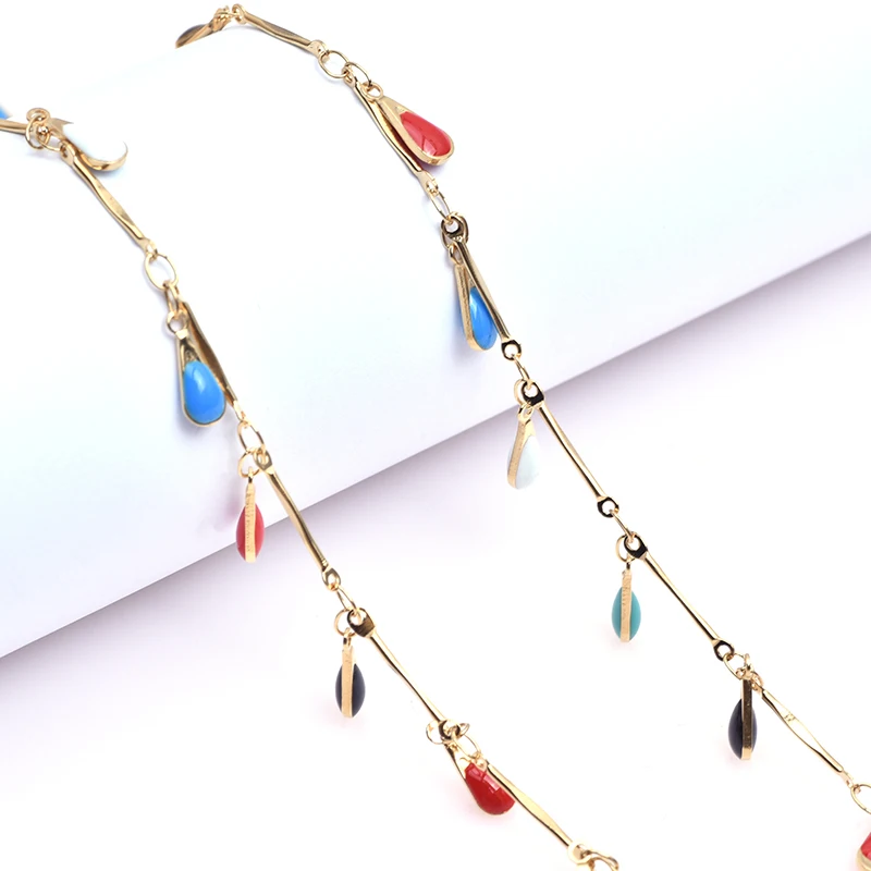 Stainless Steel Chains Retro Niche Design Water Drops Handmade High Quality Vintage Choker For Man Women Wild Minimalist Collar
Stainless Steel Chains Retro Niche Design Water Drops Handmade High Quality Vintage Choker For Man Women Wild Minimalist Collar