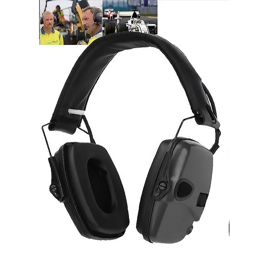 Noise Cancelling Earmuffs, Ear Protection Electronic Hearing Protection Active Noise Cancelling Protector for Shooting Earmuffs
Noise Cancelling Earmuffs, Ear Protection Electronic Hearing Protection Active Noise Cancelling Protector for Shooting Earmuffs