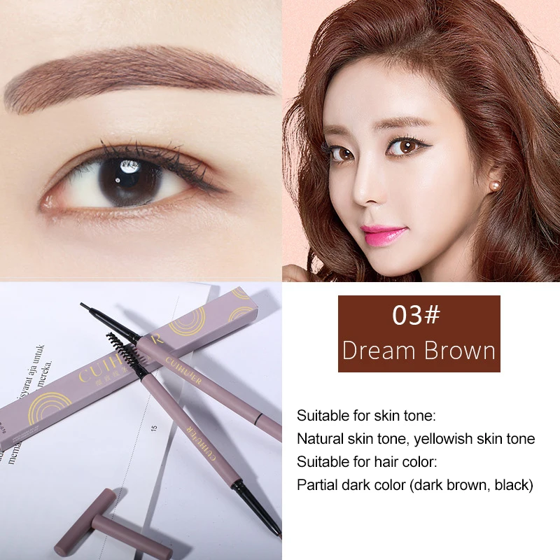 Карандаш для бровей водостойкий натуральный долговечный ультратонкий 1,5 мм тинт для бровей Косметика коричневый цвет Косметика для бровей
Карандаш для бровей водостойкий натуральный долговечный ультратонкий 1,5 мм тинт для бровей Косметика коричневый цвет Косметика для бровей
