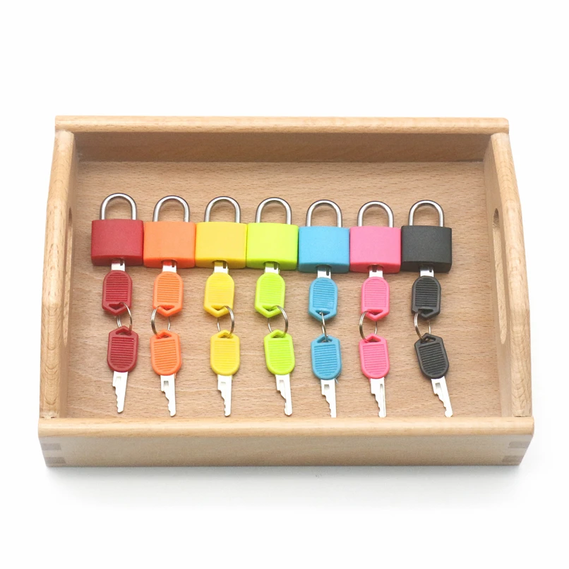Wooden Toys Montessori Sensory Toys Colorful Locks And Tray Montessori Toys For 3 Year Olds Fine Motor Skill Christmas Gift D86Y
Wooden Toys Montessori Sensory Toys Colorful Locks And Tray Montessori Toys For 3 Year Olds Fine Motor Skill Christmas Gift D86Y