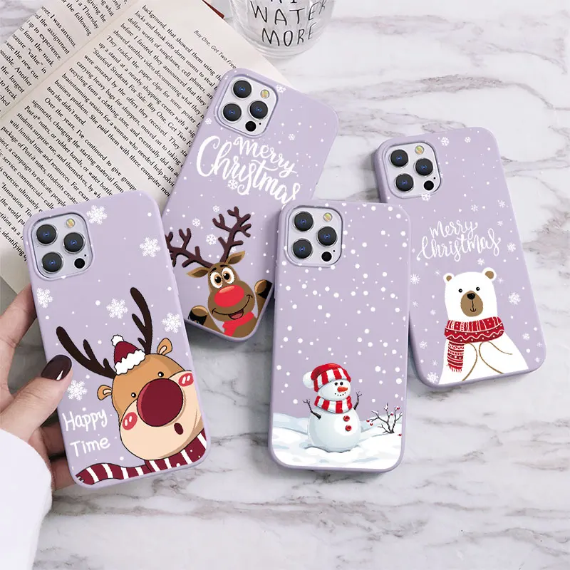 New Year Gift Cartoon Cute Christmas Capa For iPhone 13 11 12 Mini Pro Max For iPhone 6S 6 7 8 Plus X XR XS Max Santa Claus Case
New Year Gift Cartoon Cute Christmas Capa For iPhone 13 11 12 Mini Pro Max For iPhone 6S 6 7 8 Plus X XR XS Max Santa Claus Case