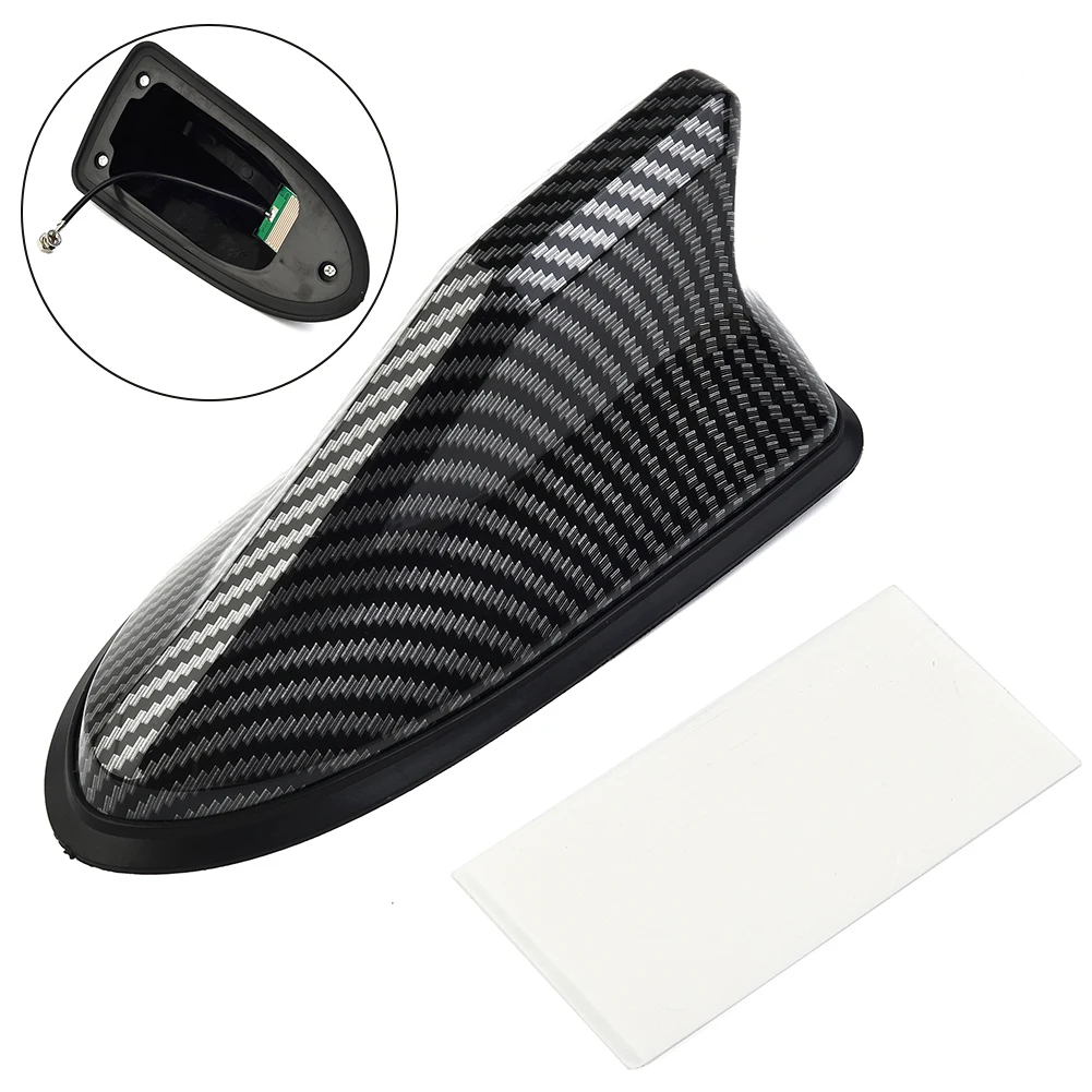 Universal Car Roof Radio AM/FM Signal Black Carbon Fiber Shark Fin Antenna For Shark Fin Antenna High Quality Auto Accessories
Universal Car Roof Radio AM/FM Signal Black Carbon Fiber Shark Fin Antenna For Shark Fin Antenna High Quality Auto Accessories