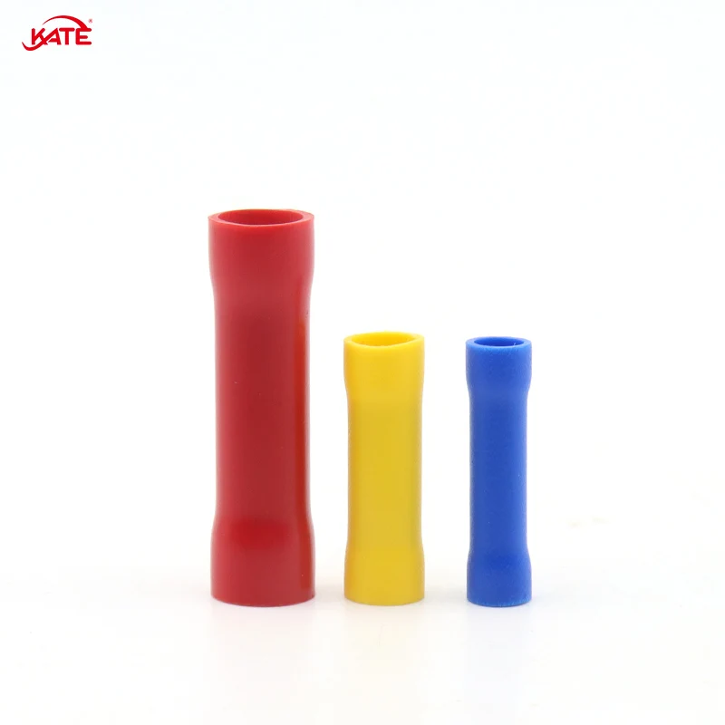 BV1.25/2/5.55/8/14/22 Tubular Insulated Intermediate Wiring Terminal Wire Connector Cold Pressed Copper Tube 0.5-22mm² 22-4 AWG
BV1.25/2/5.55/8/14/22 Tubular Insulated Intermediate Wiring Terminal Wire Connector Cold Pressed Copper Tube 0.5-22mm² 22-4 AWG