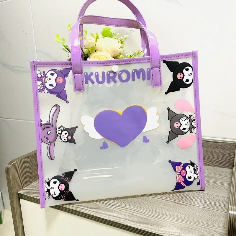 Kawaii Sanrio Anime Hello Kitty Kuromi Waterproof Tote Bag Cute Cartoon My Melody Large Capacity Organizer Bag Gifts for Kids
Kawaii Sanrio Anime Hello Kitty Kuromi Waterproof Tote Bag Cute Cartoon My Melody Large Capacity Organizer Bag Gifts for Kids