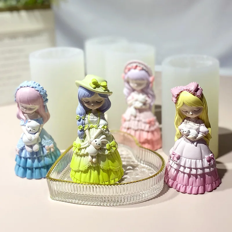 Dreamy Princess Betty Doll Silicone Mold Epoxy Resin Fondant Candle Ornaments Soap Mold For Pastry Cupcake Decorating Kitchen
Dreamy Princess Betty Doll Silicone Mold Epoxy Resin Fondant Candle Ornaments Soap Mold For Pastry Cupcake Decorating Kitchen