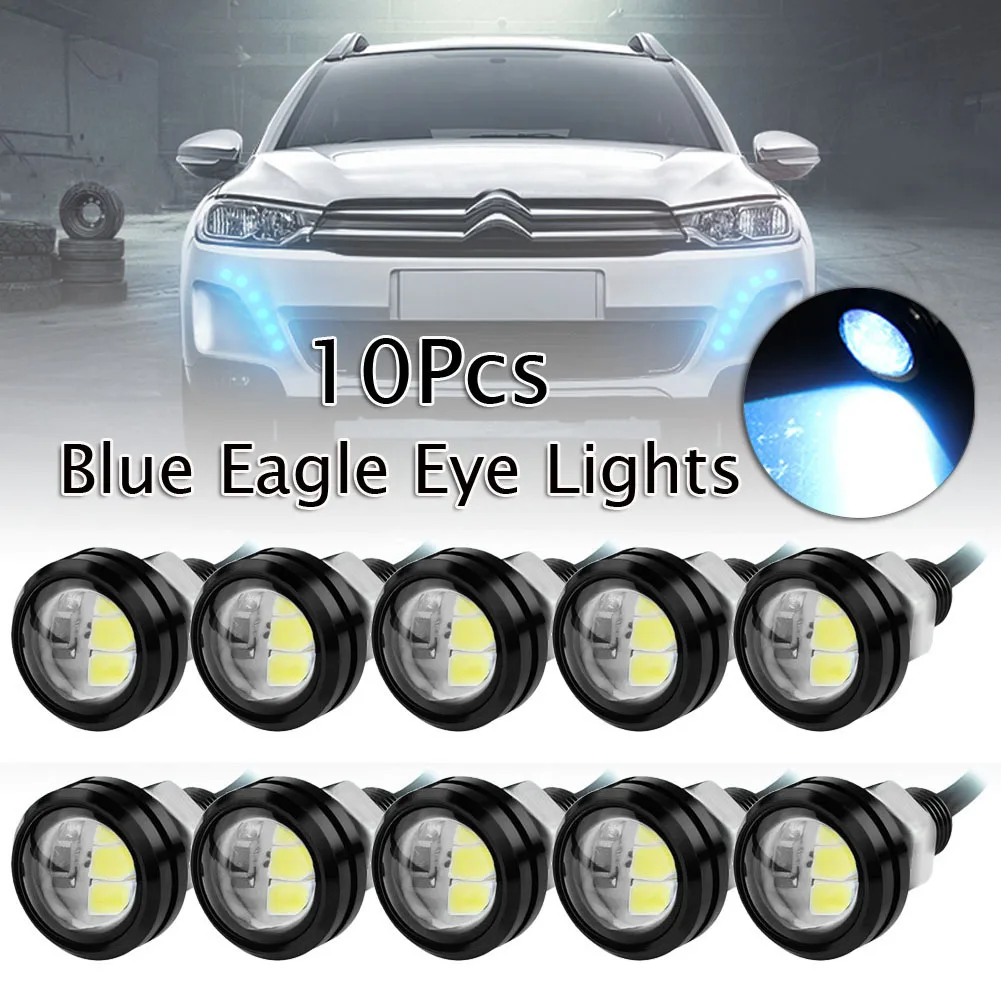 

10pcs DRL LED Eagle Eye 12V 5730 LED Daytime Running Light Reverse Backup Signal Light Fog Lamp for Motorcycle Auto Car Hawk Eye