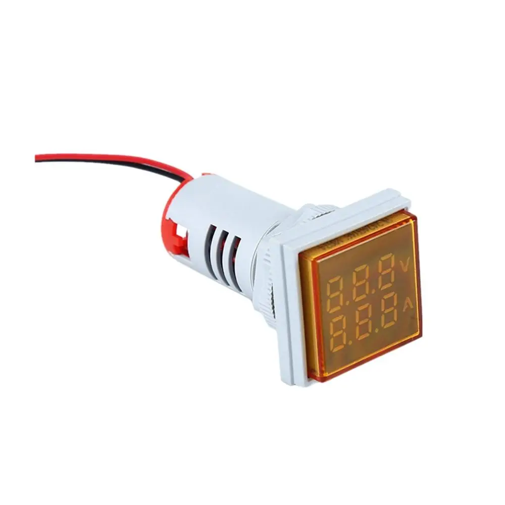 AD22-22FVA 22 мм 100A 50 ~ 500 В AC квадратный светодиодный индикатор цифровой вольтметр Амперметр
AD22-22FVA 22 мм 100A 50 ~ 500 В AC квадратный светодиодный индикатор цифровой вольтметр Амперметр
