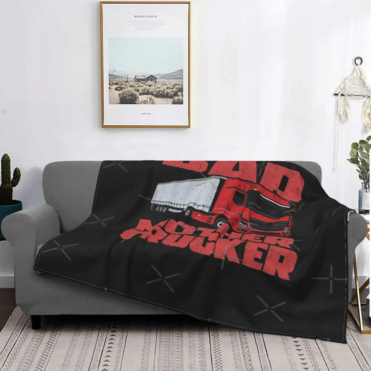 Manta Vintage para camionero de Bad Mother, 2 manta a cuadros para cama, Manta de пикник, Colcha para cama
Manta Vintage para camionero de Bad Mother, 2 manta a cuadros para cama, Manta de пикник, Colcha para cama