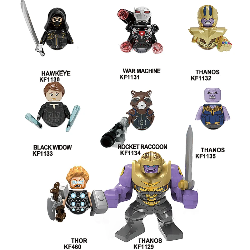 Superhero Mini Action Figures Bricks Blocks Toys Avengers DIY Thanos Figure Building Blocks Accessories Children Birthday Gifts
Superhero Mini Action Figures Bricks Blocks Toys Avengers DIY Thanos Figure Building Blocks Accessories Children Birthday Gifts