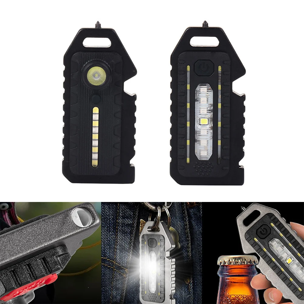 Multifunction Keychain Light Lamp Portable Flashlight Whistle Bottle Opener Lamp Survival Whistle Lightweight Keychain Lights
Multifunction Keychain Light Lamp Portable Flashlight Whistle Bottle Opener Lamp Survival Whistle Lightweight Keychain Lights