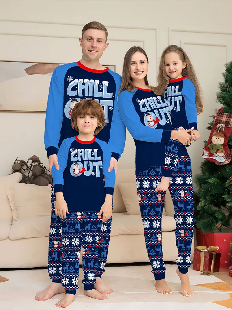 Christmas Matching Family Pajamas Xmas Pjs Set Daddy Mommy Kids Child Daughter Son Clothing Set Long Sleeve Blue Letter 2023
Christmas Matching Family Pajamas Xmas Pjs Set Daddy Mommy Kids Child Daughter Son Clothing Set Long Sleeve Blue Letter 2023
