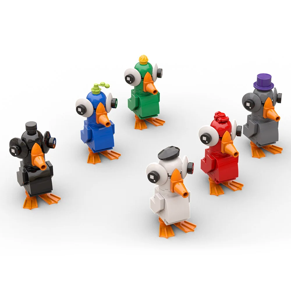 Игрушка MOC для отдыха гусиная утка, строительные блоки, коллекция конструкторных блоков, милая утка, модель кирпича для детей, подарок на день рождения
Игрушка MOC для отдыха гусиная утка, строительные блоки, коллекция конструкторных блоков, милая утка, модель кирпича для детей, подарок на день рождения