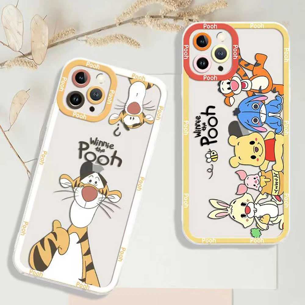 Disney Winnie the pooh Phone Case For Iphone 11 12 13 Pro Max mini X Xs Xr 6 7 8 Plus SE 2020 Angel Eyes Transparent Cover
Disney Winnie the pooh Phone Case For Iphone 11 12 13 Pro Max mini X Xs Xr 6 7 8 Plus SE 2020 Angel Eyes Transparent Cover