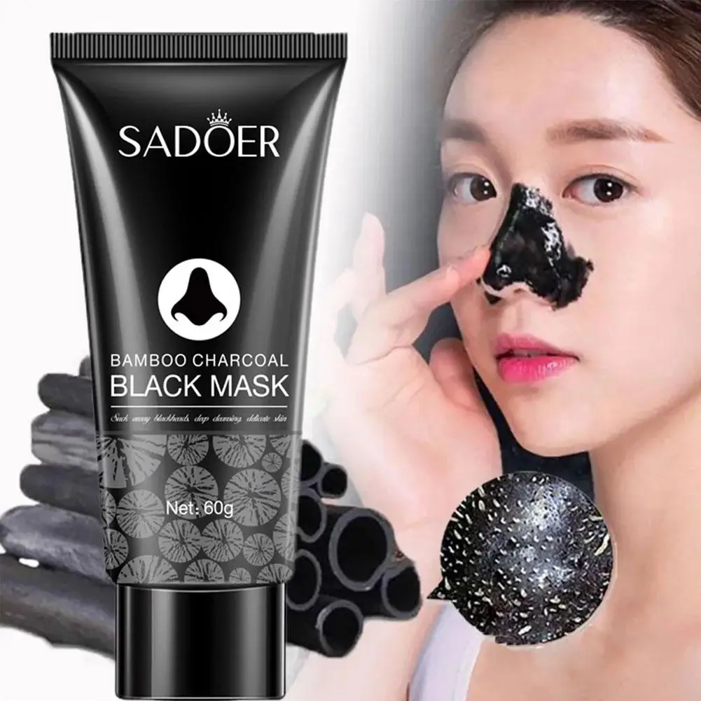 60G Blackhead Remover Black Dots Facial Masks Nose Face Pimple Bamboo Acne Anti Skin Point Charcoal Care Health Beauty Spot D5D1
60G Blackhead Remover Black Dots Facial Masks Nose Face Pimple Bamboo Acne Anti Skin Point Charcoal Care Health Beauty Spot D5D1