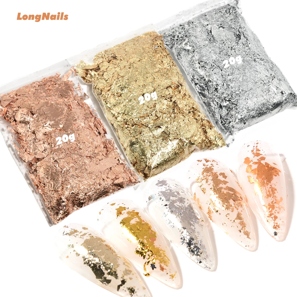 20g Bulk Silver Tin Foil Nail Art Glitter Sequins Imitation Gold Sliver Copper Platinum Paper Gilding DIY Nail Foil Flakes FE146
20g Bulk Silver Tin Foil Nail Art Glitter Sequins Imitation Gold Sliver Copper Platinum Paper Gilding DIY Nail Foil Flakes FE146