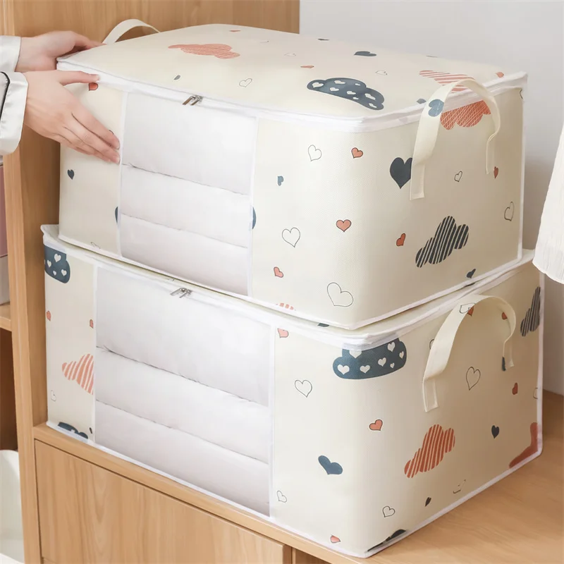 Moisture Proof Quilt Clothes Storage Bag Waterproof Duvet Blanket Sorting Bags Large Capacity Closet Wardrobe Organizer Bag
Moisture Proof Quilt Clothes Storage Bag Waterproof Duvet Blanket Sorting Bags Large Capacity Closet Wardrobe Organizer Bag